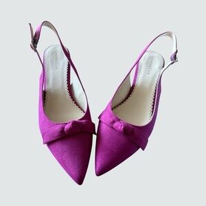 Charter Club Fushia Slingback Women's Shoes